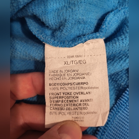 Under Armour Storm Men's Light Blue Pullover Jacket, Size XL - Picture 4 of 5